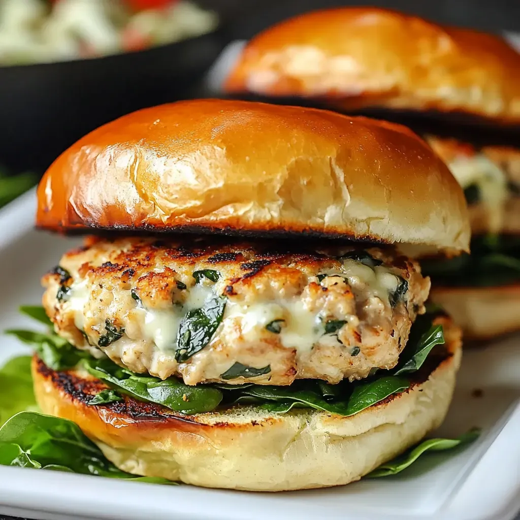 Cheesy Spinach Chicken Patties: Delicious and Easy Recipe