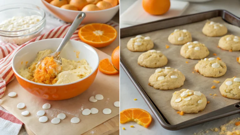 Creamsicle Orange Cake Mix Cookies