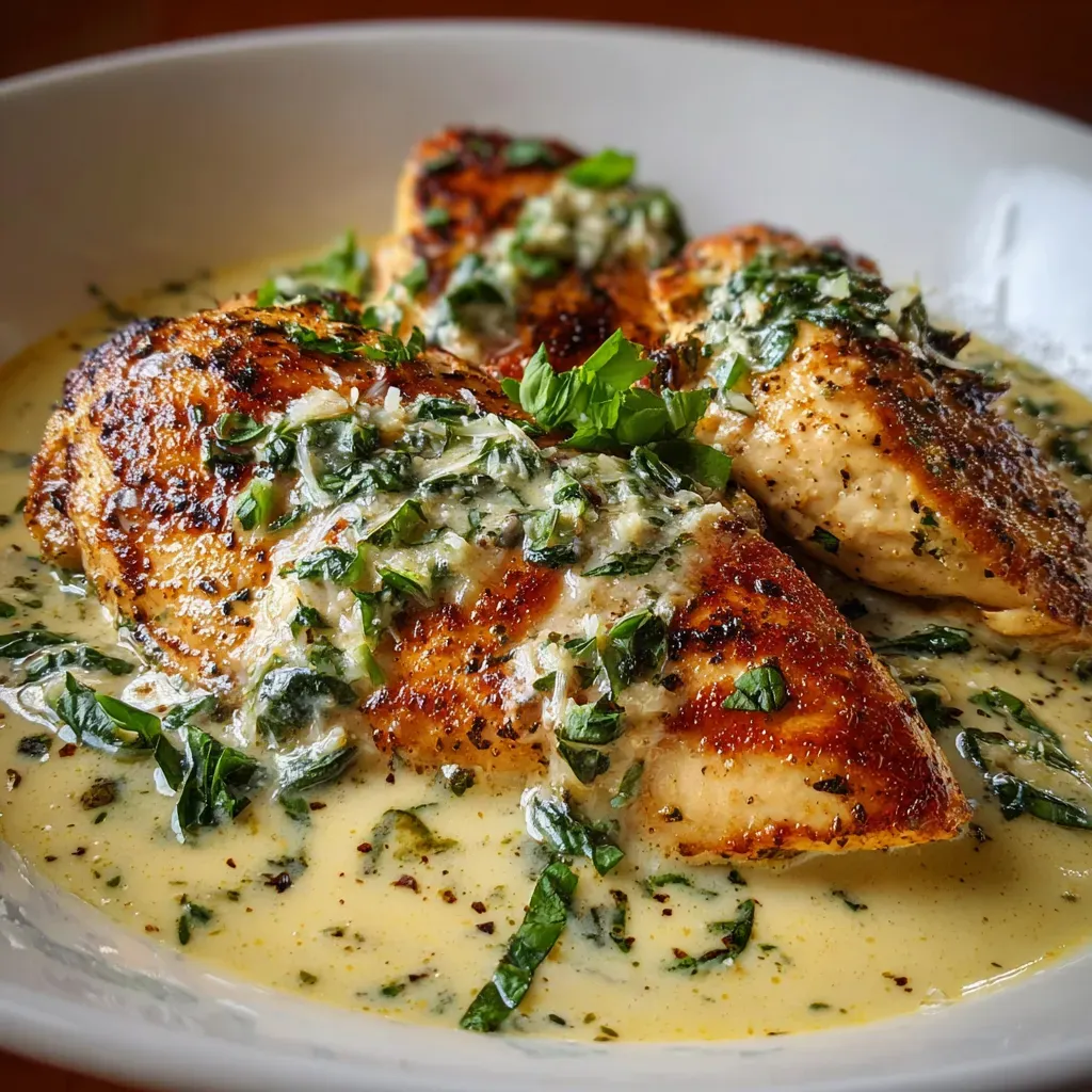 Creamy Basil Chicken Skillet Recipe