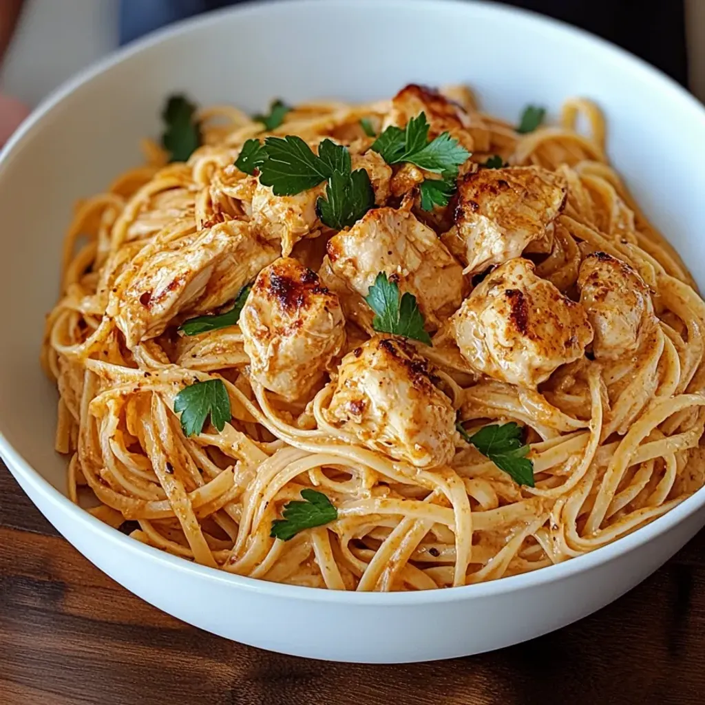 Creamy Burrata Chicken Spaghetti: Easy & Delicious Recipe