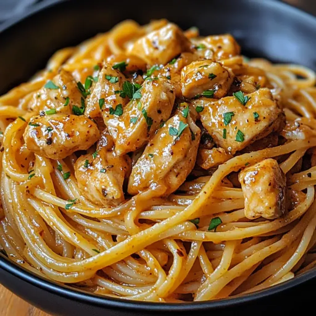 Creamy Butter Chicken Linguine Recipe
