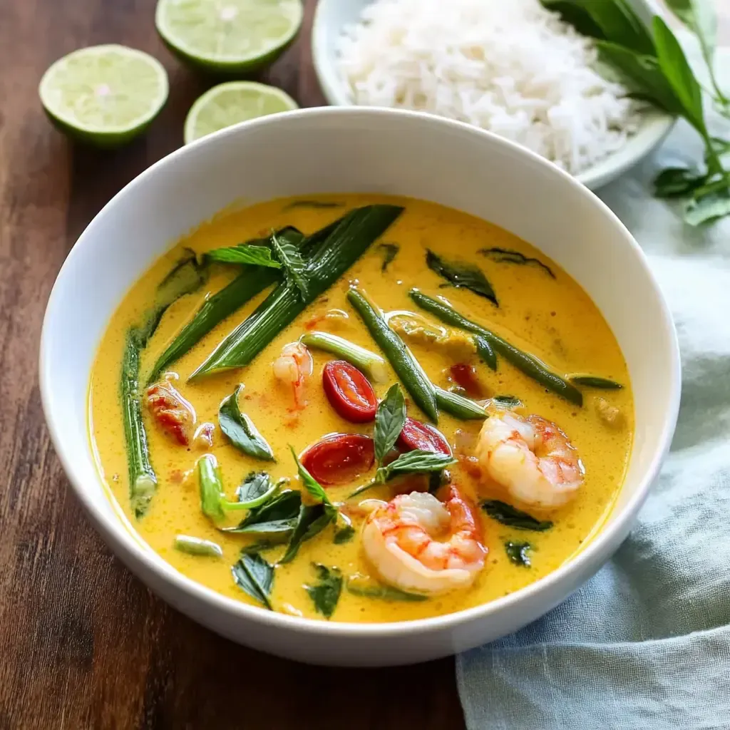 Creamy Cambodian Coconut Shrimp Soup Recipe