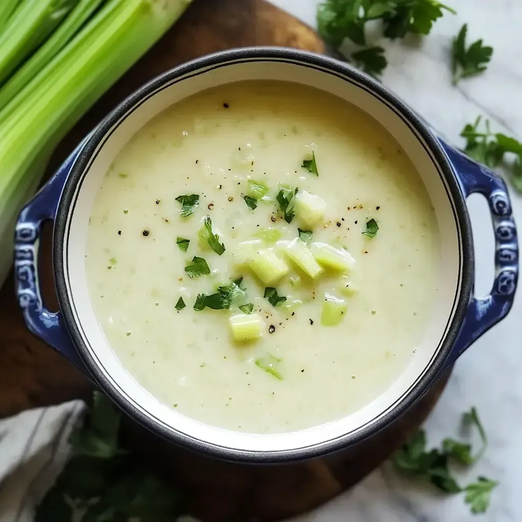 Creamy Celery Soup Recipe - Easy and Delicious