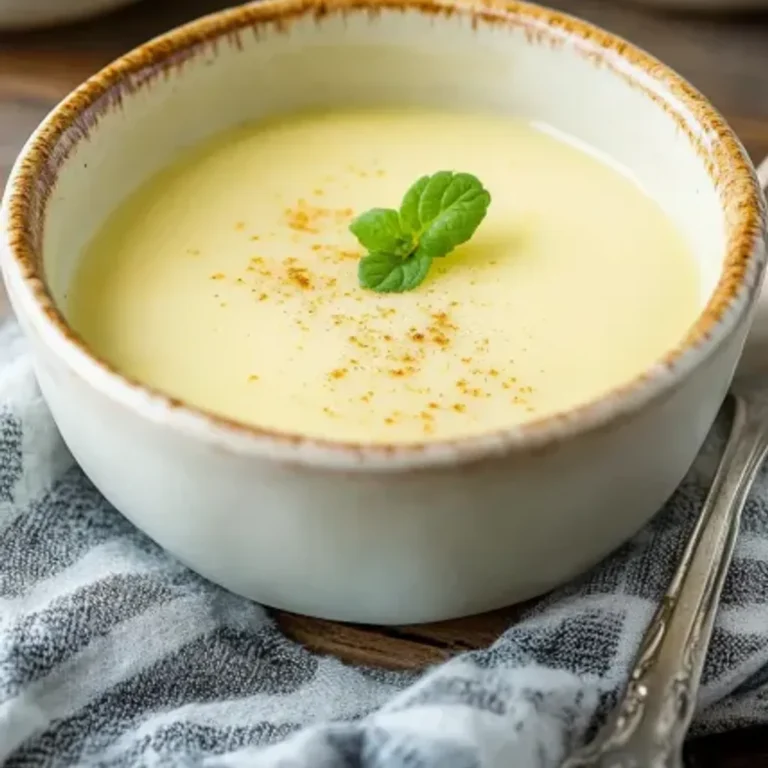 Creamy Custard Creme Anglaise Recipe
