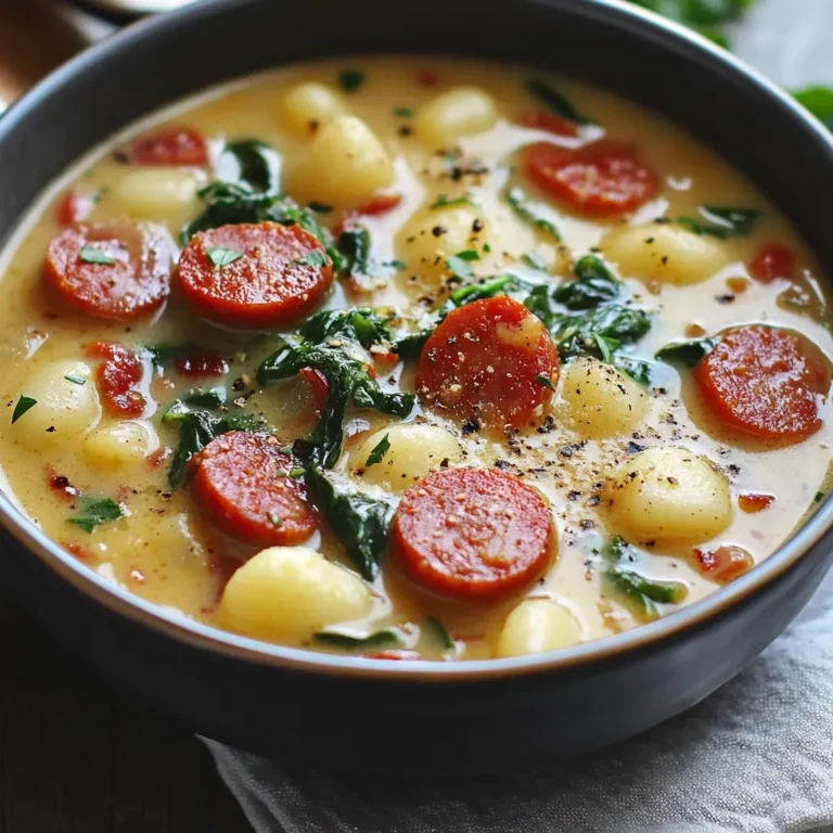 Creamy Kielbasa Gnocchi Recipe