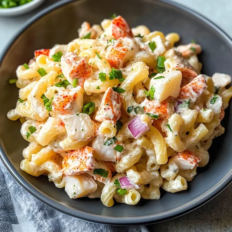 Creamy Lobster Pasta Recipe