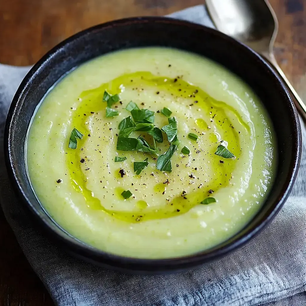 Creamy Parsnip Leek Soup Recipe
