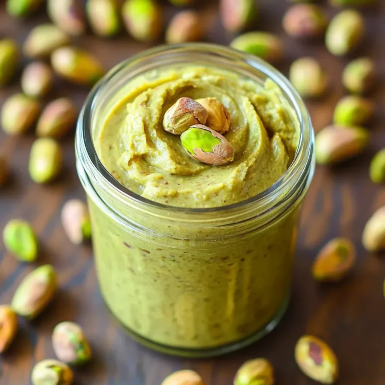 Creamy Pistachio Butter Recipe
