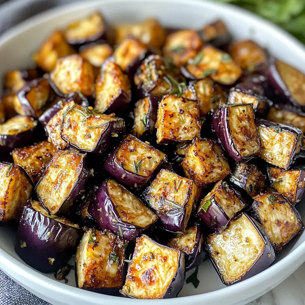 Crispy Air Fryer Eggplant Bites