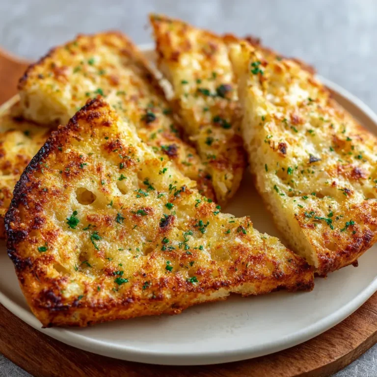 Crispy Air Fryer Garlic Bread Recipe