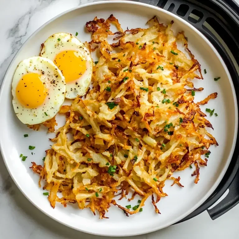 Crispy Air Fryer Hash Browns: Quick & Easy Recipe