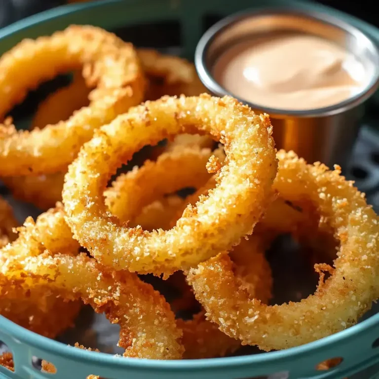 Crispy Air Fryer Onion Rings Recipe