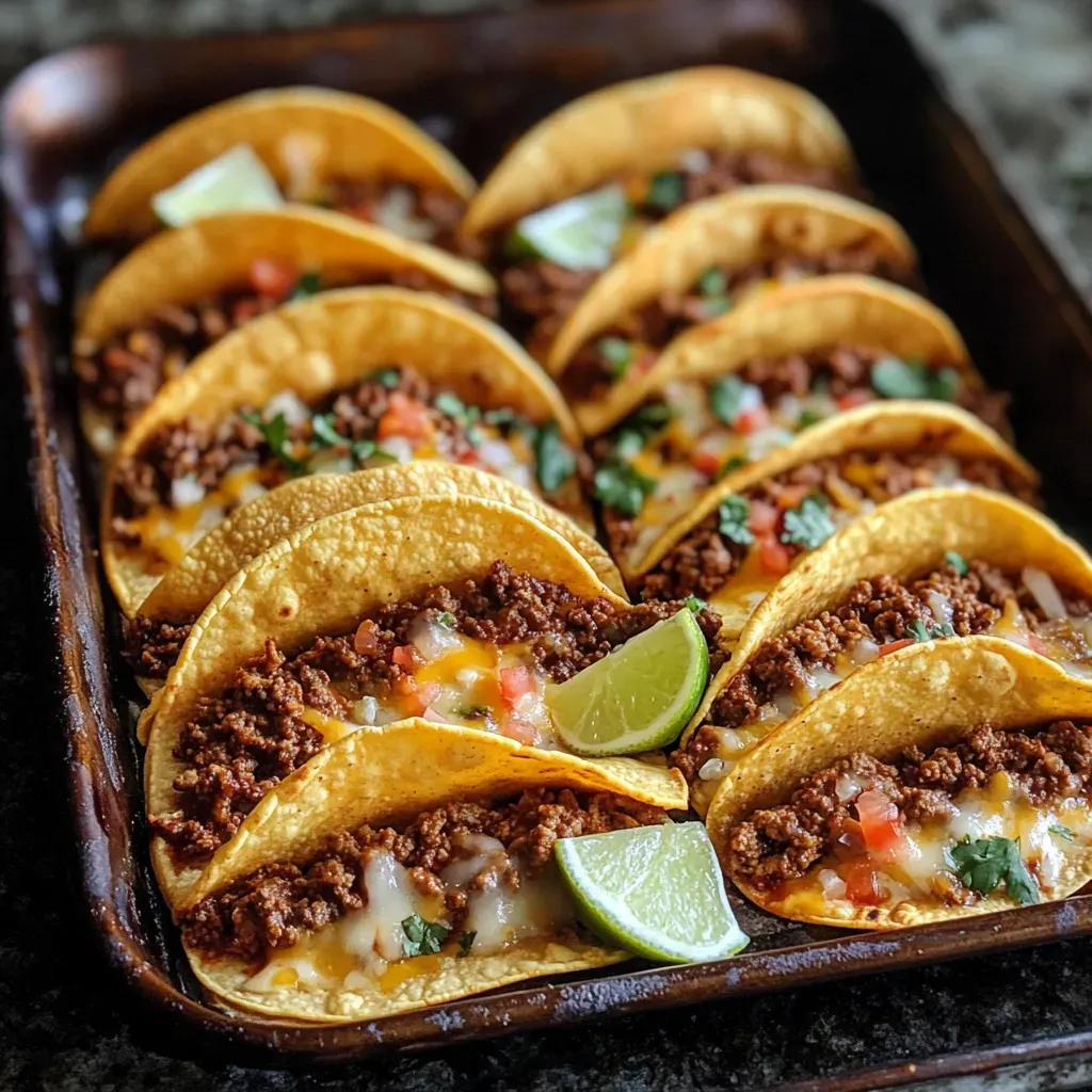 Crispy Beef Tacos Recipe