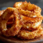 Crispy Cheesy Onion Rings Recipe