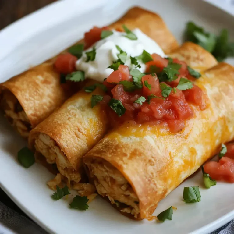 Crispy Chicken Chimichangas: A Delicious and Easy Recipe