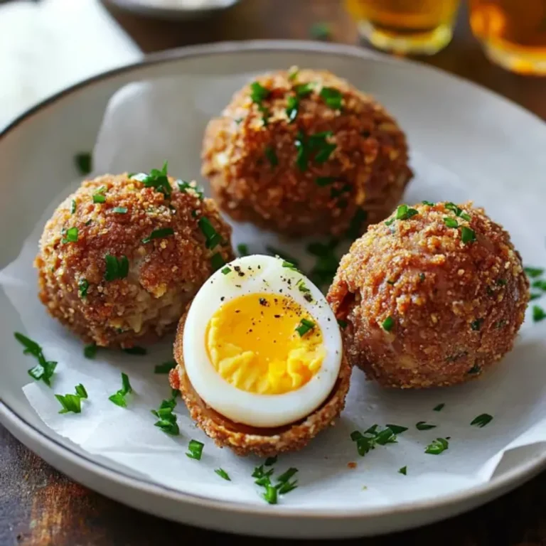 Crispy Golden Sausage Eggs: A Delicious Breakfast Recipe