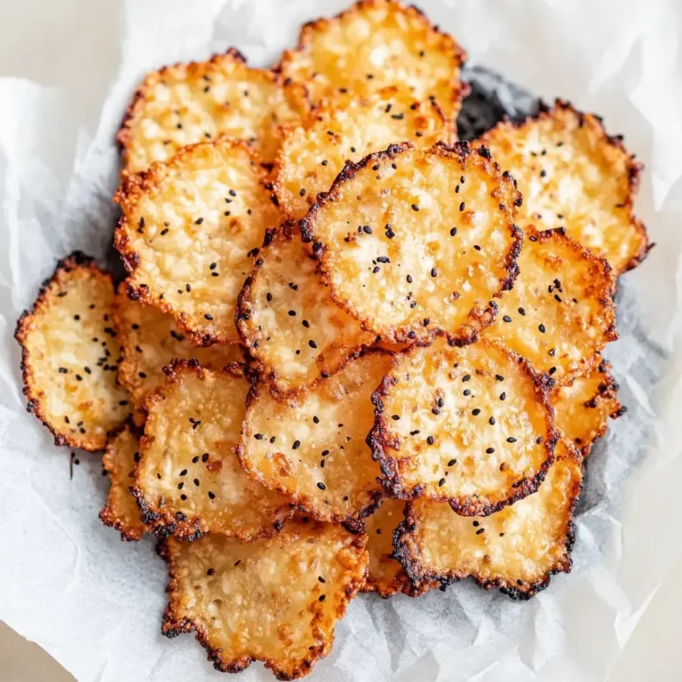 Crunchy Cottage Cheese Chips Recipe