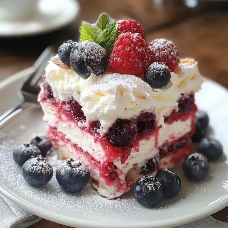 Decadent Berry Tiramisu Recipe