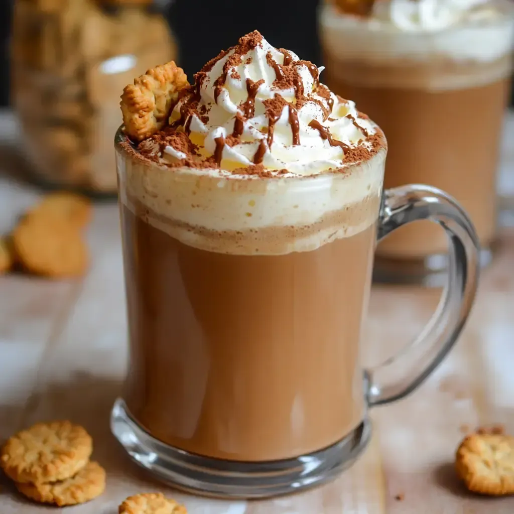 Decadent Biscoff Cookie Butter Hot Chocolate