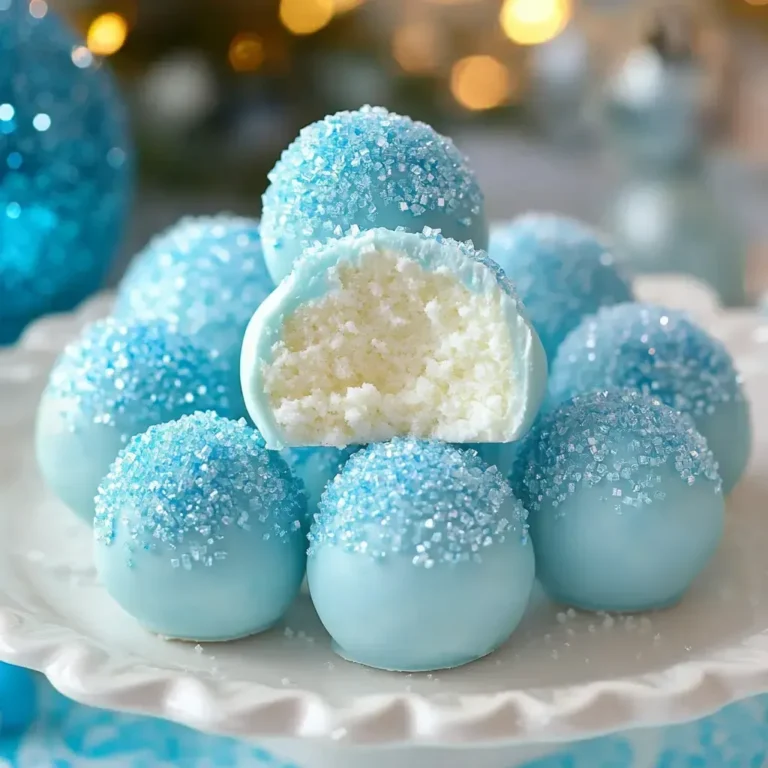 Decadent Blue Curacao Truffle Recipe