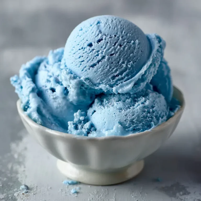 Decadent Blue Moon Cream Dessert