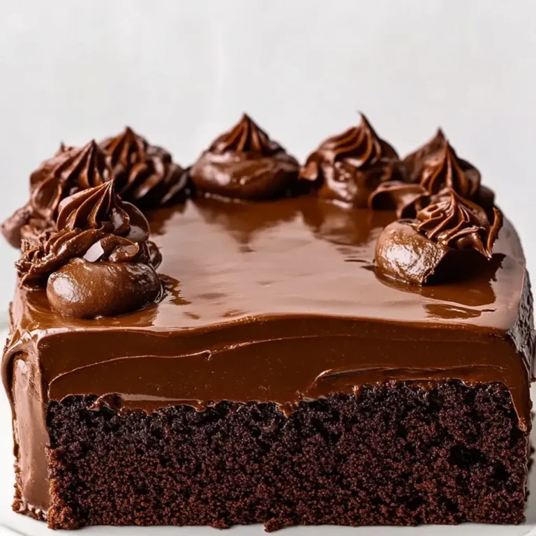 Decadent Brooklyn Chocolate Cake Recipe