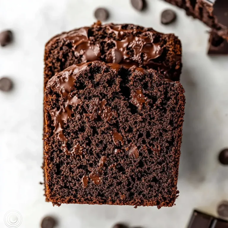 Decadent Chocolate Banana Bread Recipe