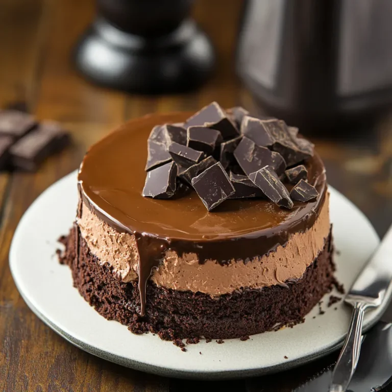 Decadent Chocolate Bourbon Layer Cake Recipe