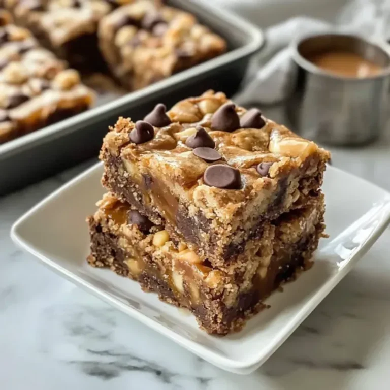 Decadent Chocolate Caramel Bars Recipe