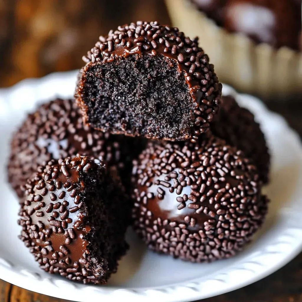 Decadent Chocolate Rum Balls Recipe