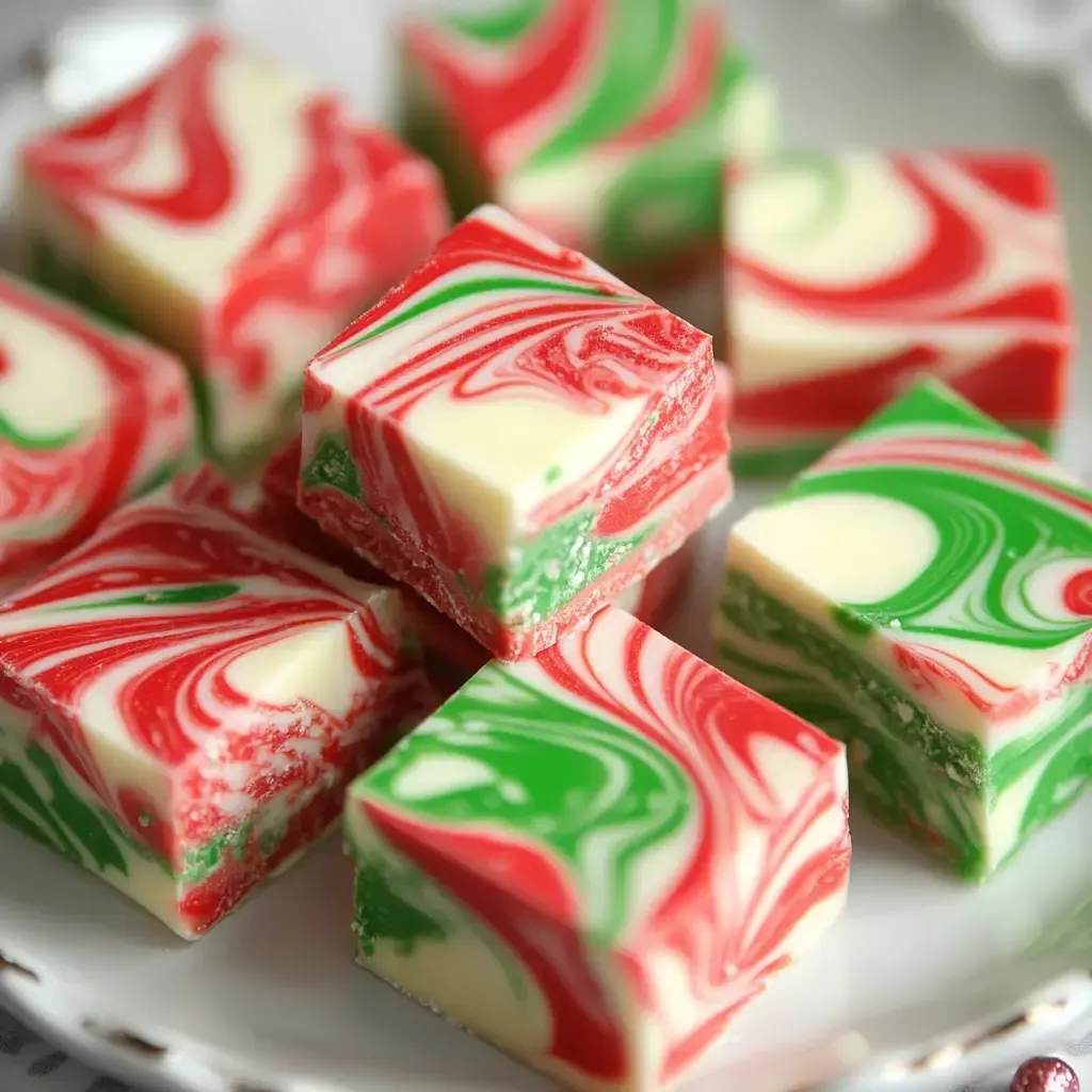 Decadent Christmas Swirl Fudge Recipe