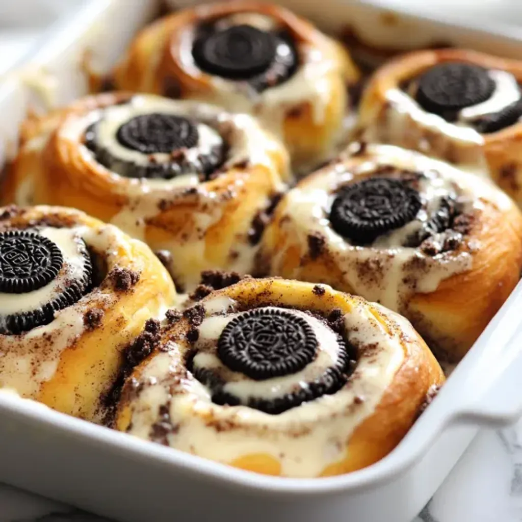 Decadent Cookie-Filled Sweet Rolls