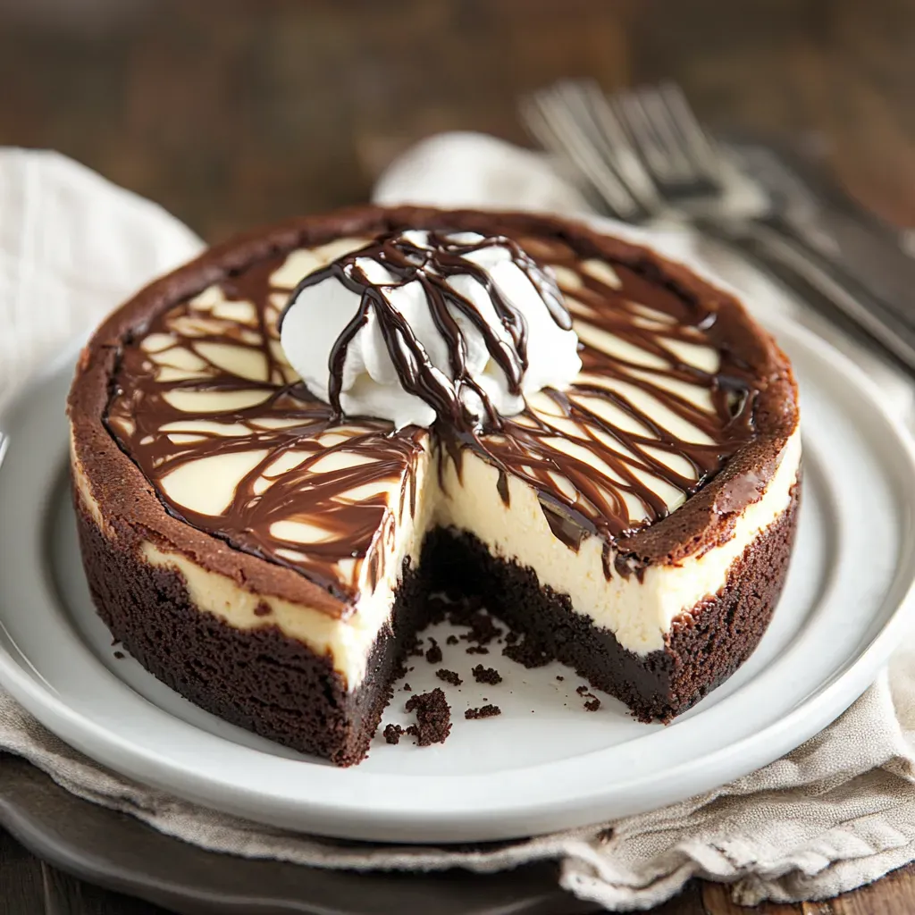 Decadent Fudgy Bottom Cheesecake Recipe
