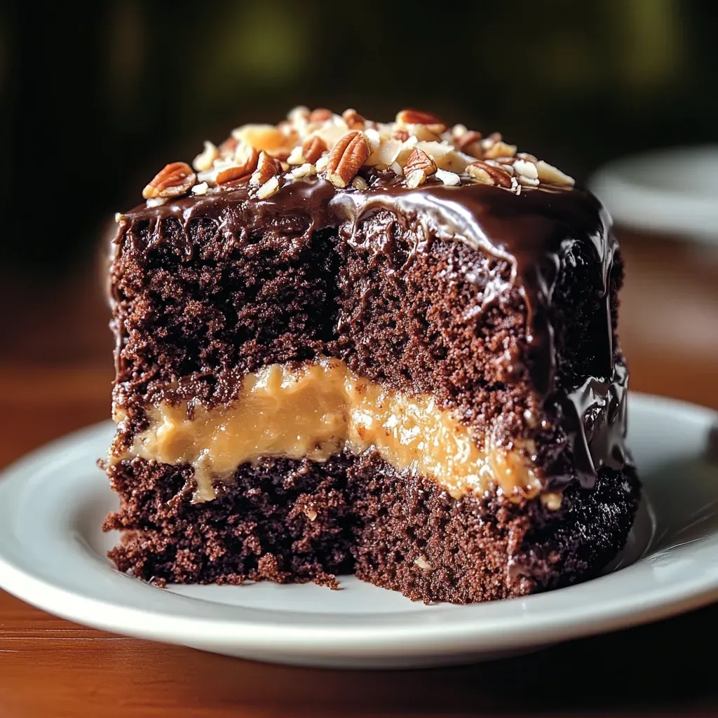 Decadent German Chocolate Cake Recipe