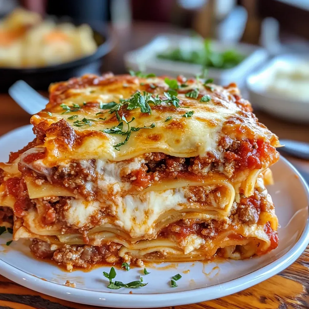 Decadent Gourmet Lasagna Recipe