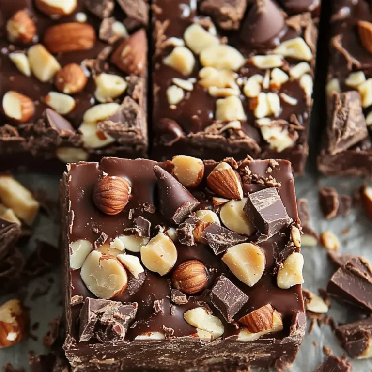 Decadent Hazelnut Chocolate Bars Recipe