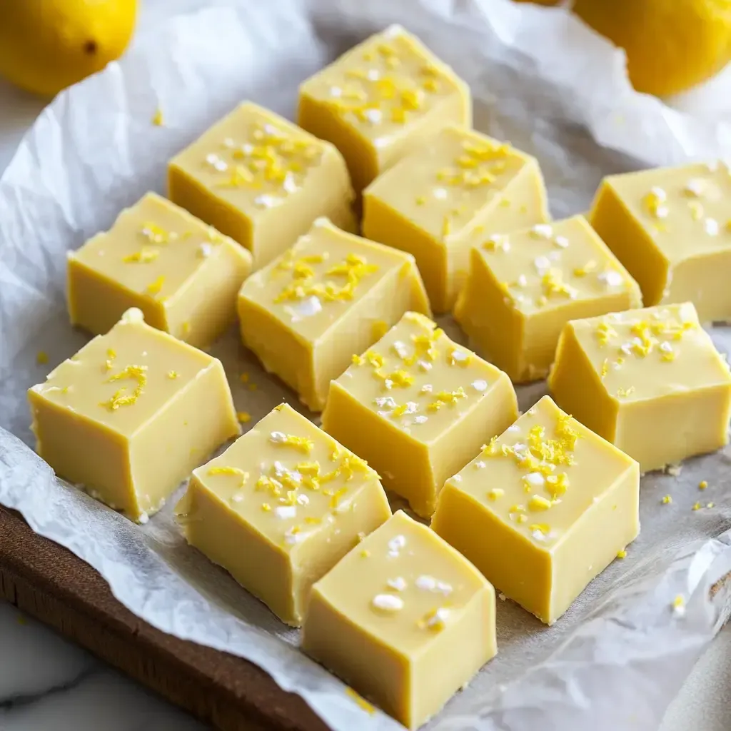 Decadent Lemon Fudge Recipe