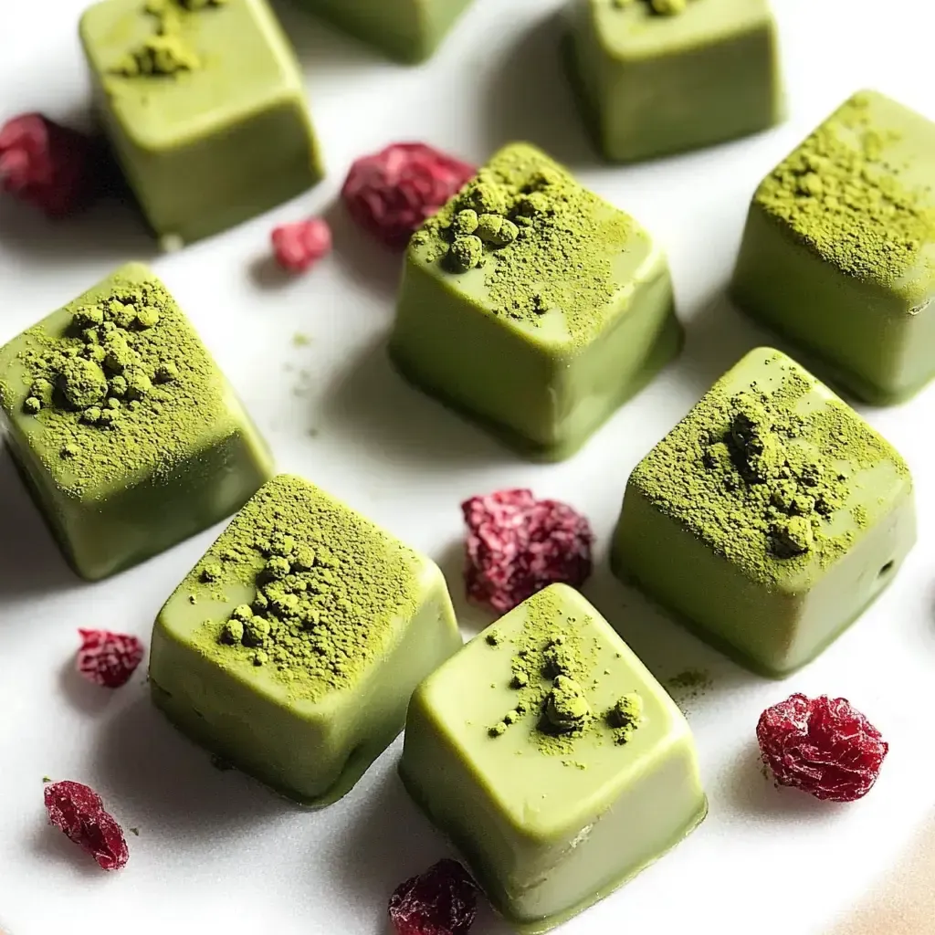Decadent Matcha Green Tea Truffles