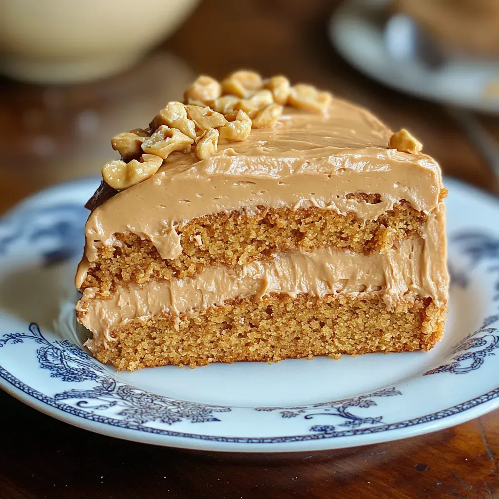 Decadent Peanut Butter Cake Recipe