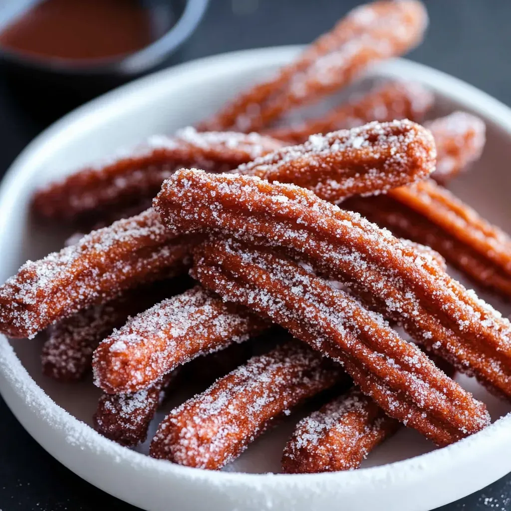 Decadent Red Velvet Churros Recipe