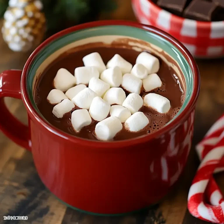 Decadent Slow Cooker Hot Chocolate Recipe