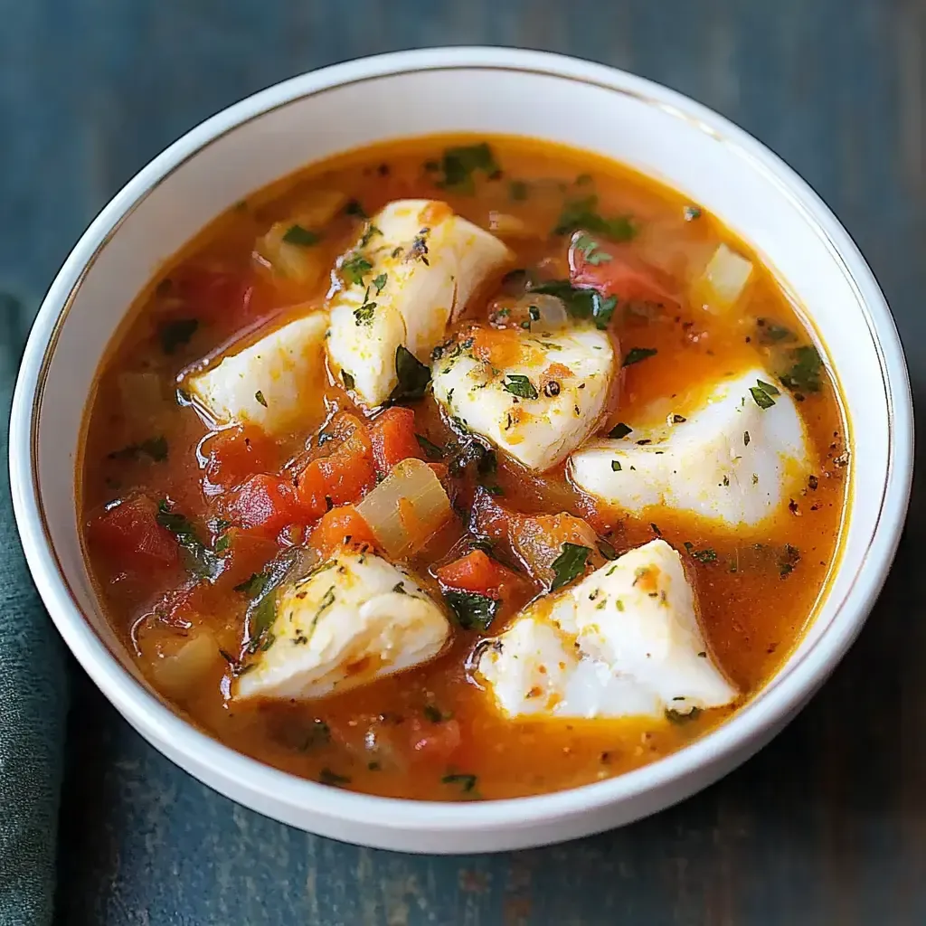 Delicious and Simple Fish Tomato Stew