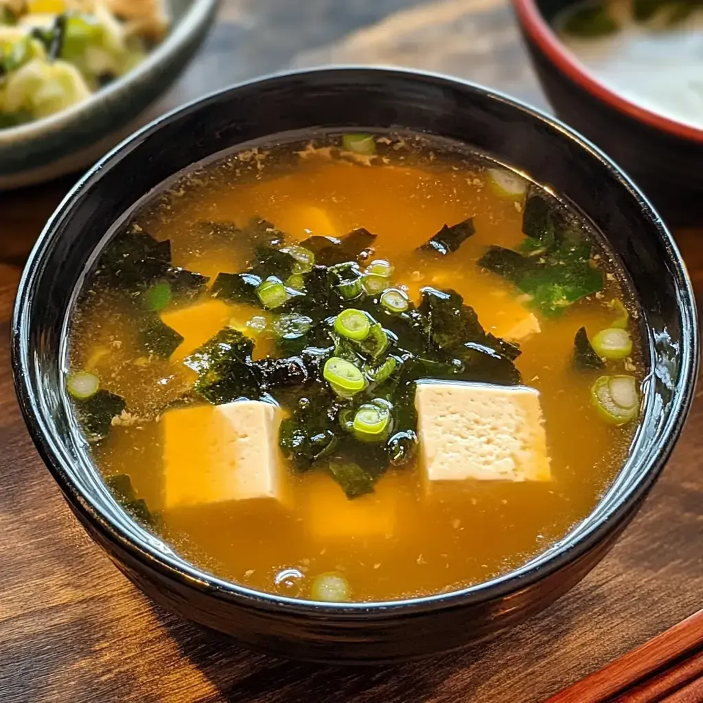 Delicious and Simple Miso Tofu Soup