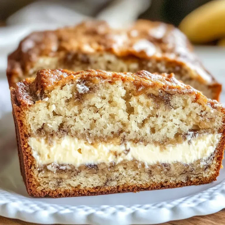 Delicious Banana Cheese Bread Recipe