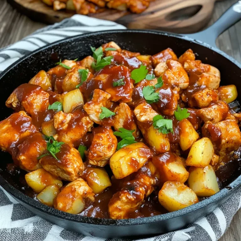 Delicious BBQ Chicken Skillet Recipe