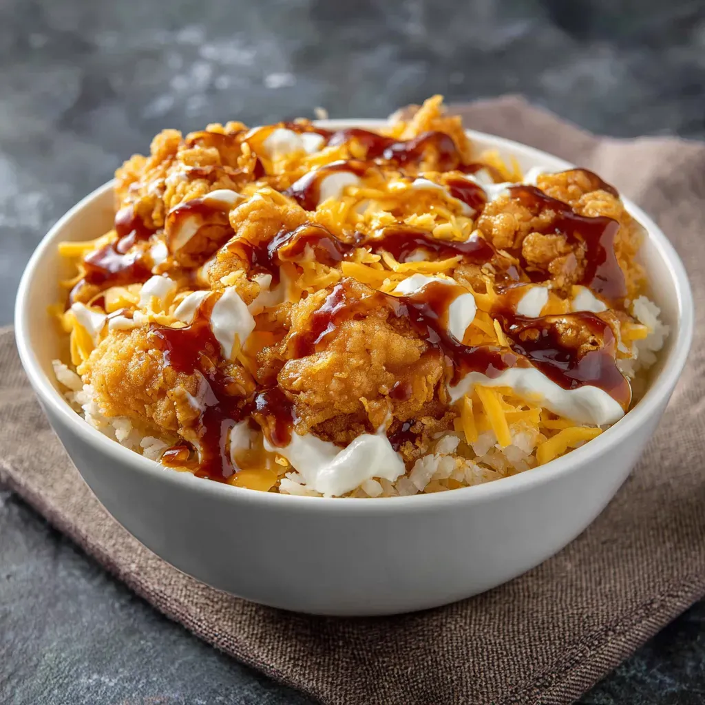 Delicious Copycat KFC Chicken Bowl Recipe