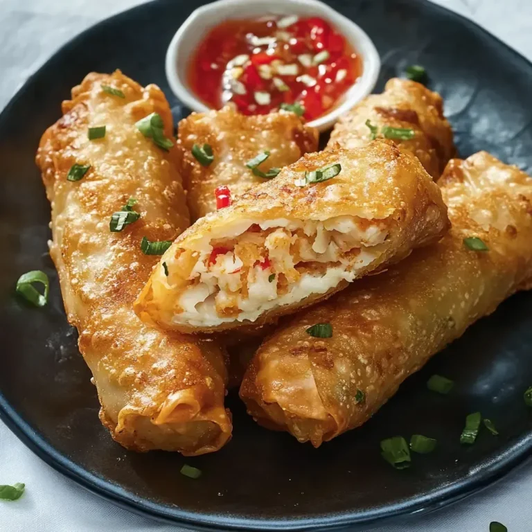 Delicious Crab Cake Egg Rolls: A Tasty Seafood Appetizer
