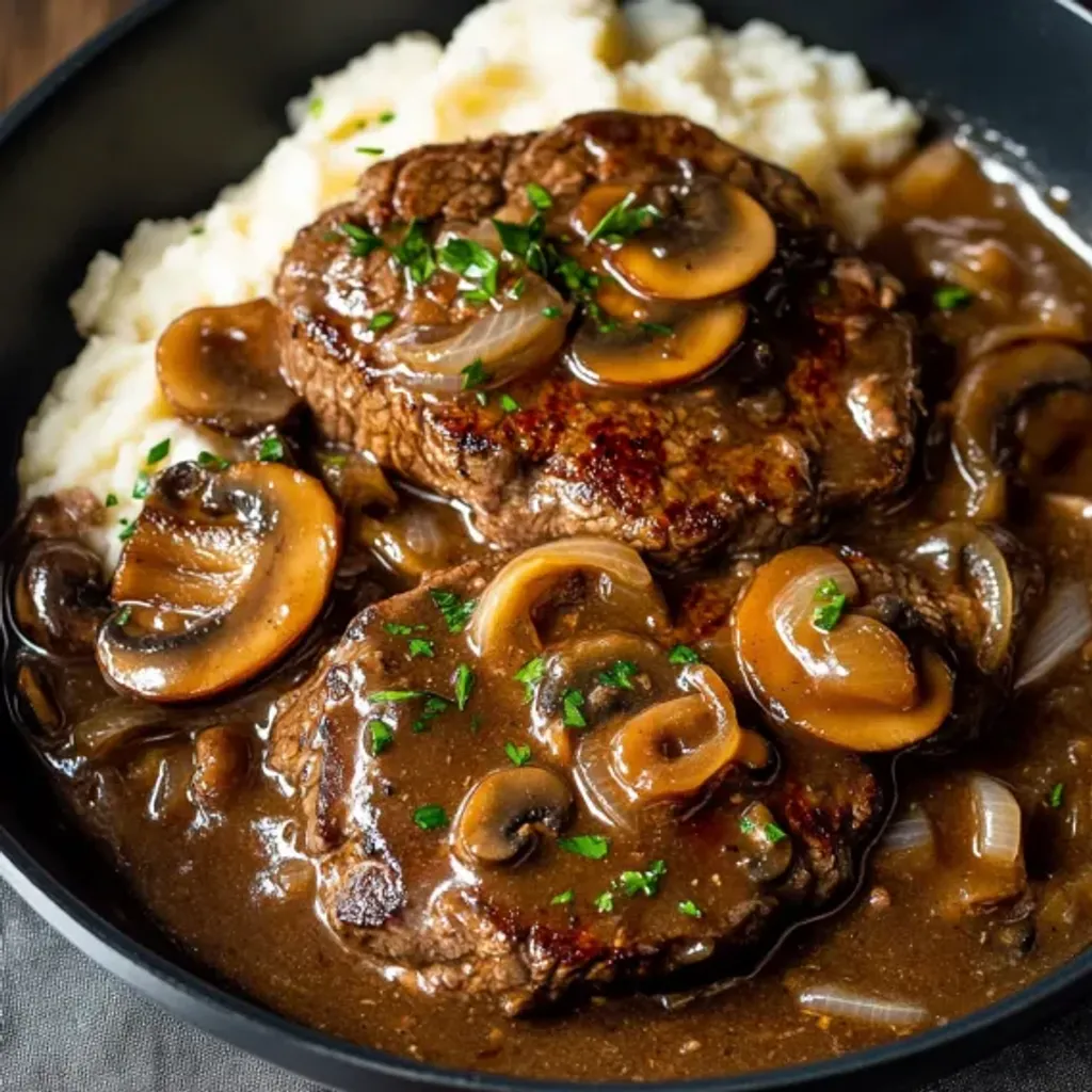 Delicious Cubed Steak with Savory Gravy