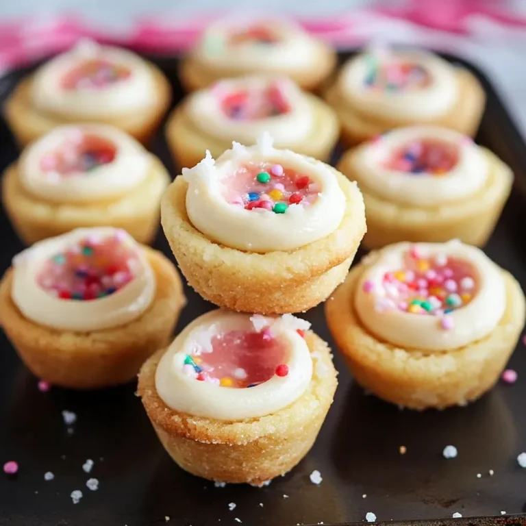 Delicious Frosted Cookie Cups