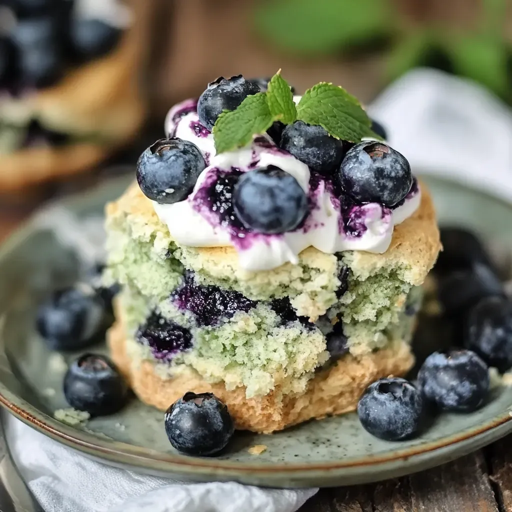 Delicious Homemade Blueberry Shortcakes Recipe